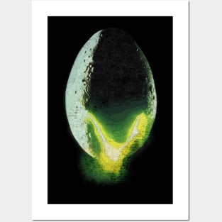 Egg Alien Cocoon Posters and Art